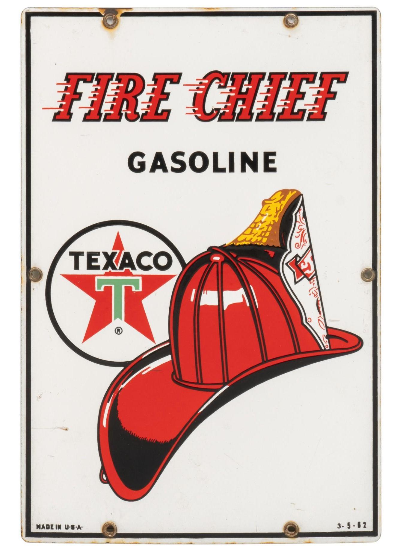 Texaco Gas Station Light Up Sign | Vogt Auction
