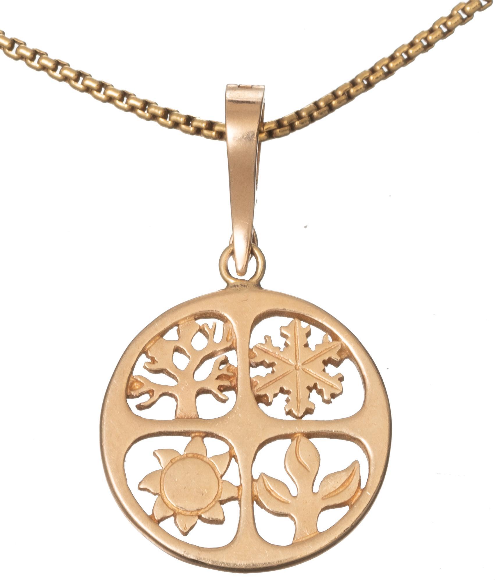 James Avery Four Seasons 14k Gold 