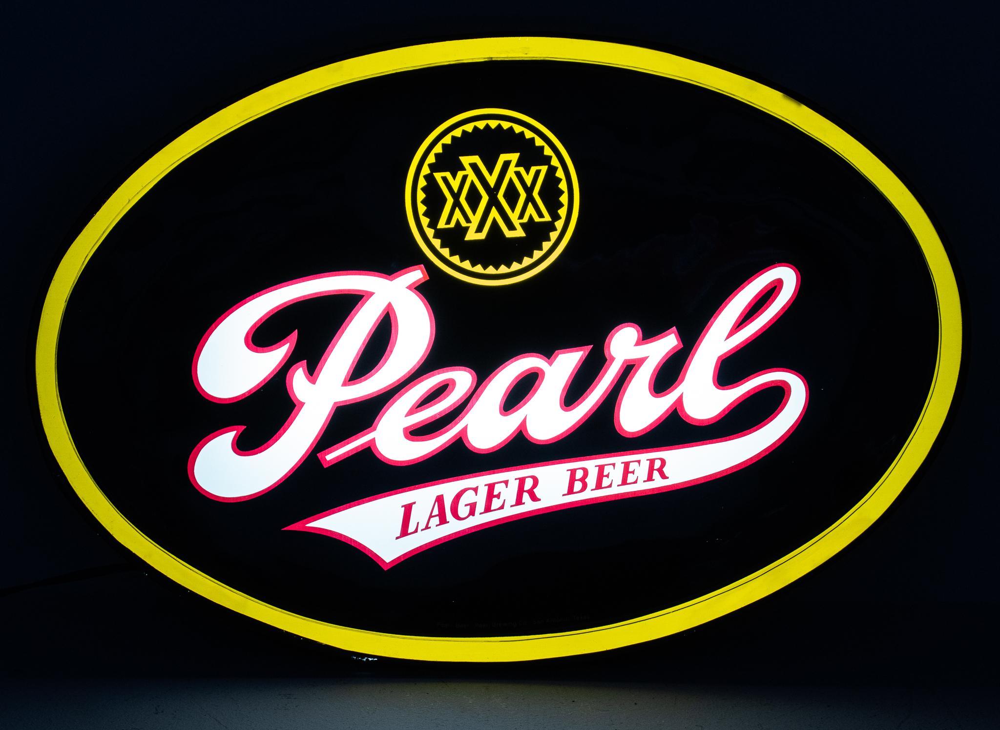 1980 Pearl Beer Lighted Sign | Vogt Auction