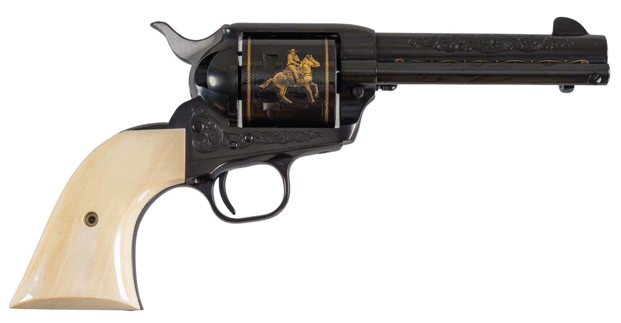 Near Mint Colt John Wayne Commemorative SAA Revolver W/ Case