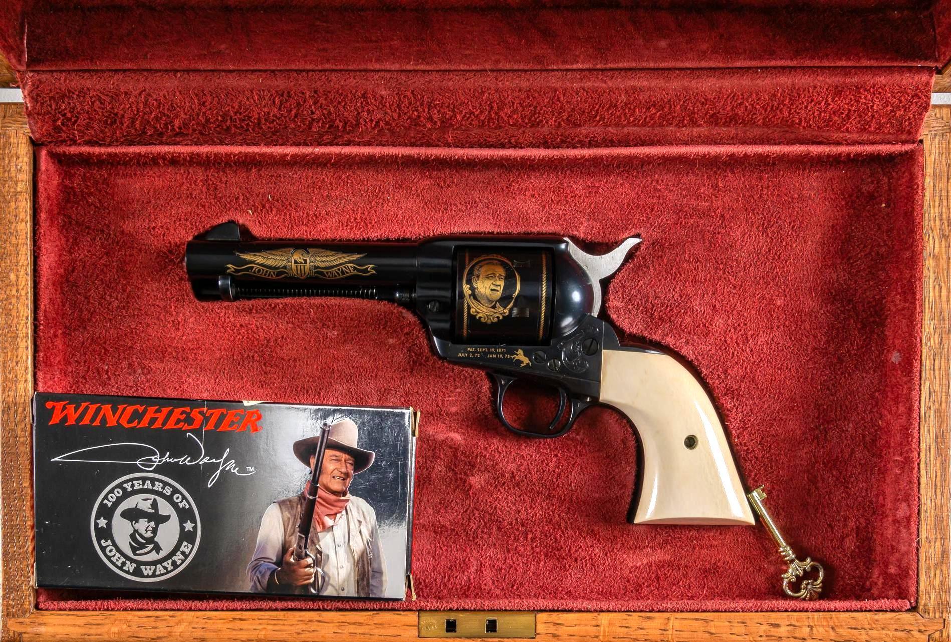 Near Mint Colt John Wayne Commemorative SAA Revolver W/ Case