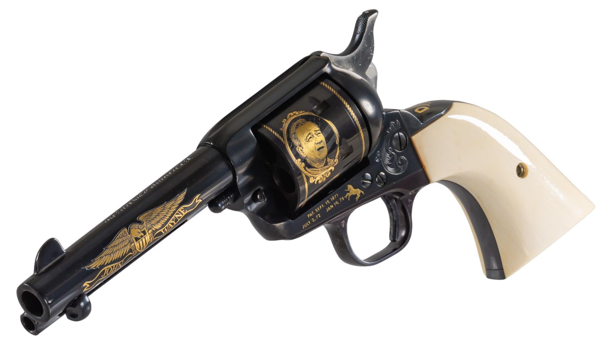 Near Mint Colt John Wayne Commemorative SAA Revolver W/ Case