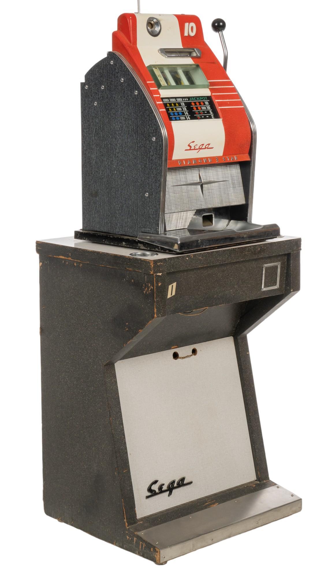 Vintage Sega Diamond 3 Star 10 Cent Slot Machine | Vogt Auction