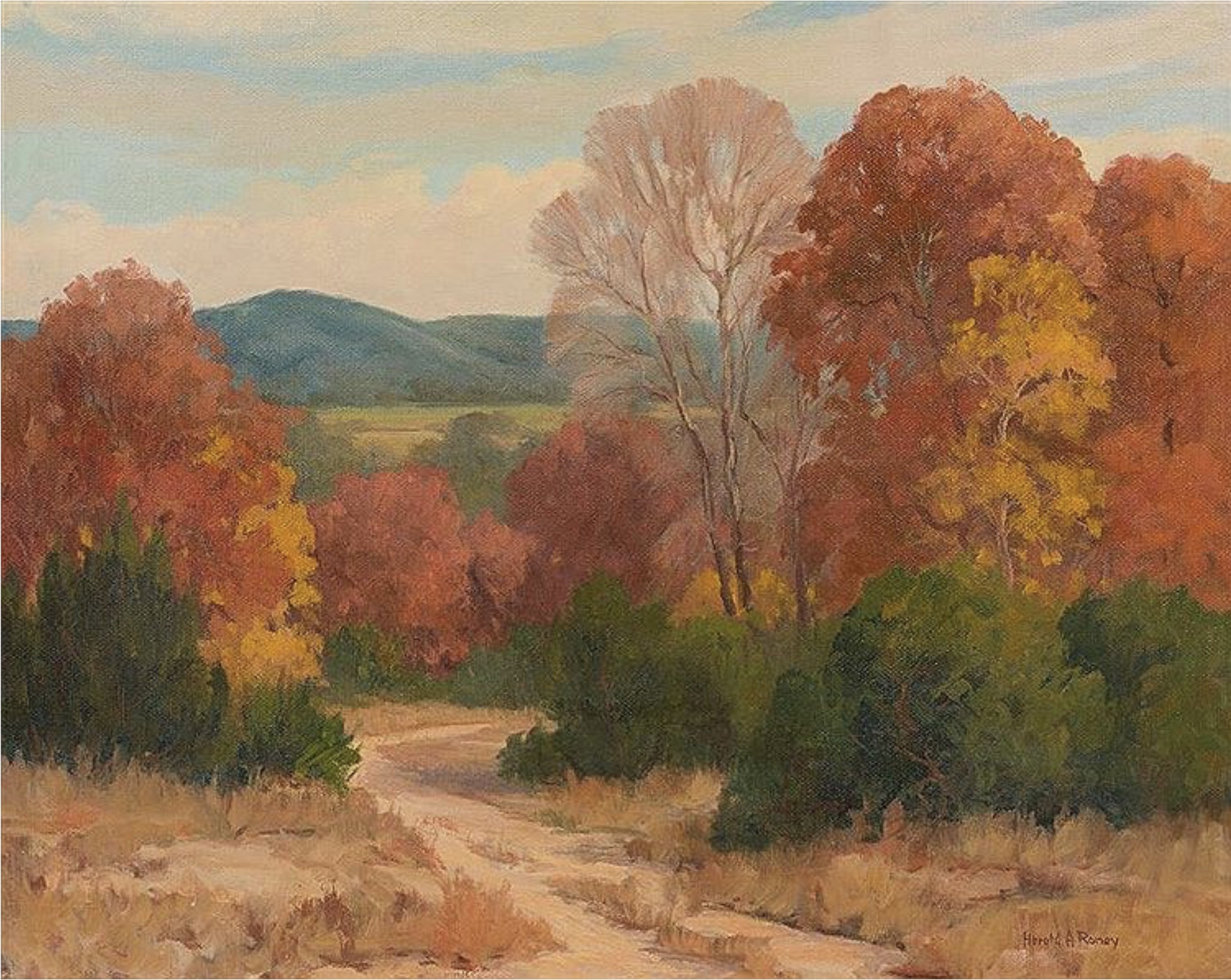 Texas Artist: Harold Roney | Vogt Auction