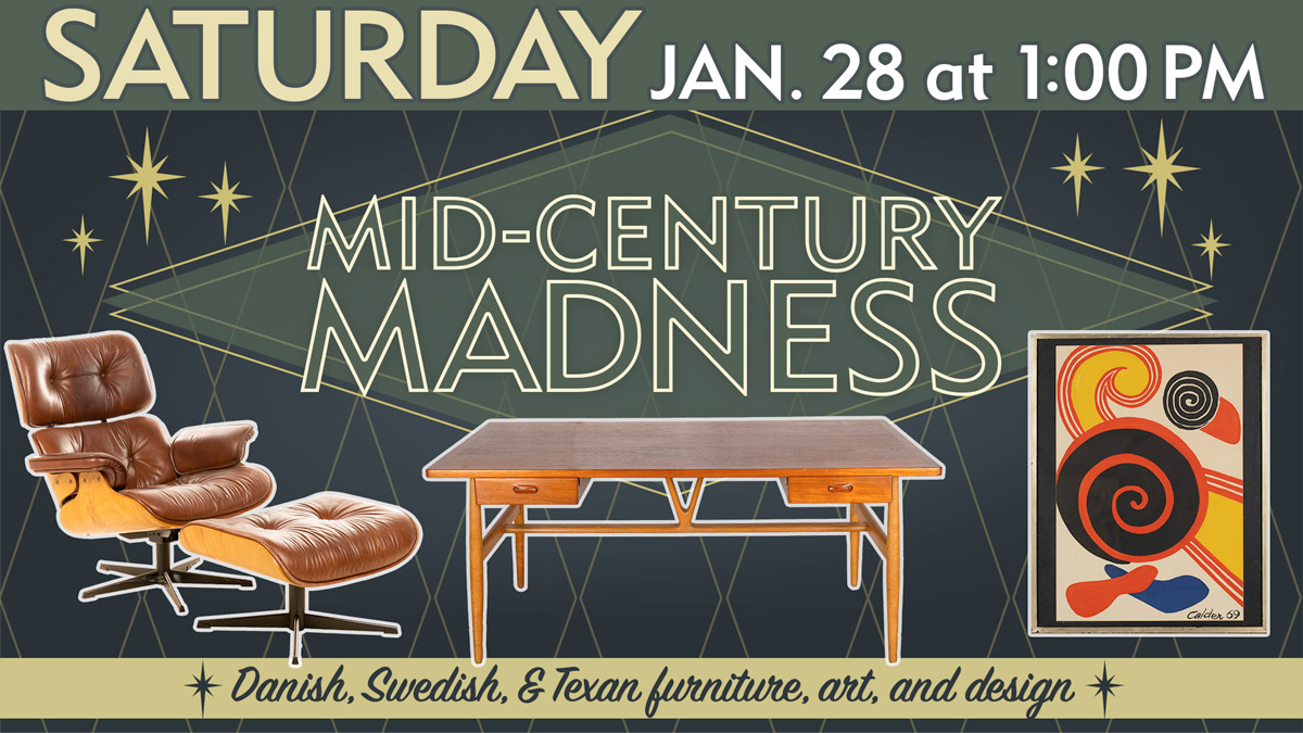 Mid Century Madness Vogt Auction