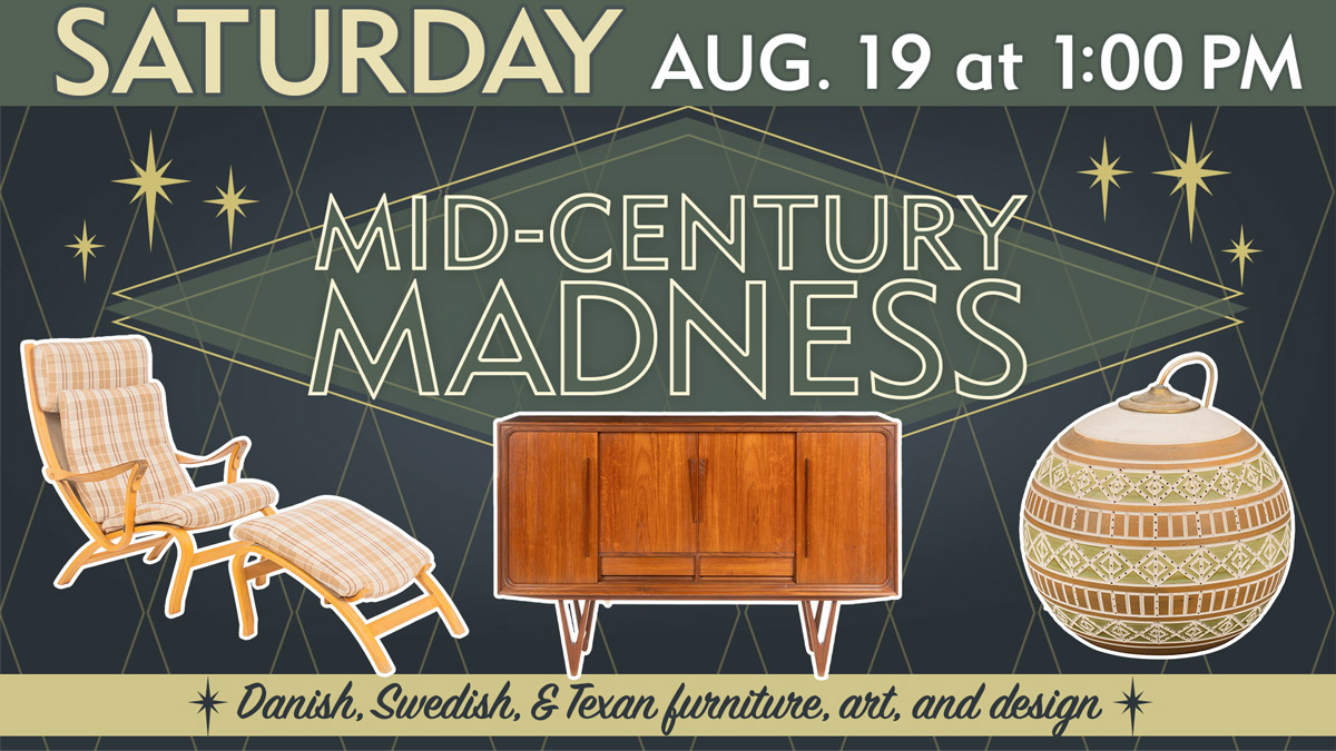 MidCentury Madness Vogt Auction